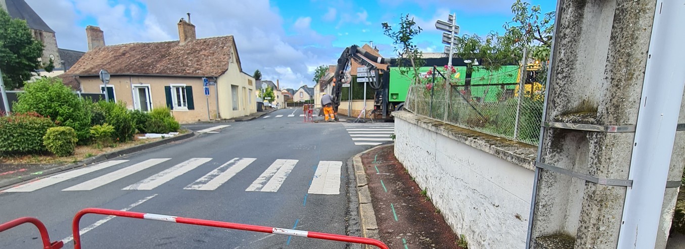ROEZE-SUR-SARTHE : Les travaux de réseau sont terminés